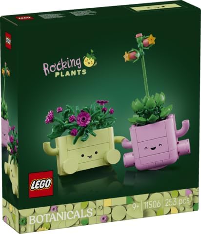 LEGO Botanical Rocking Plants 11506 253 Pieces Multicolor New