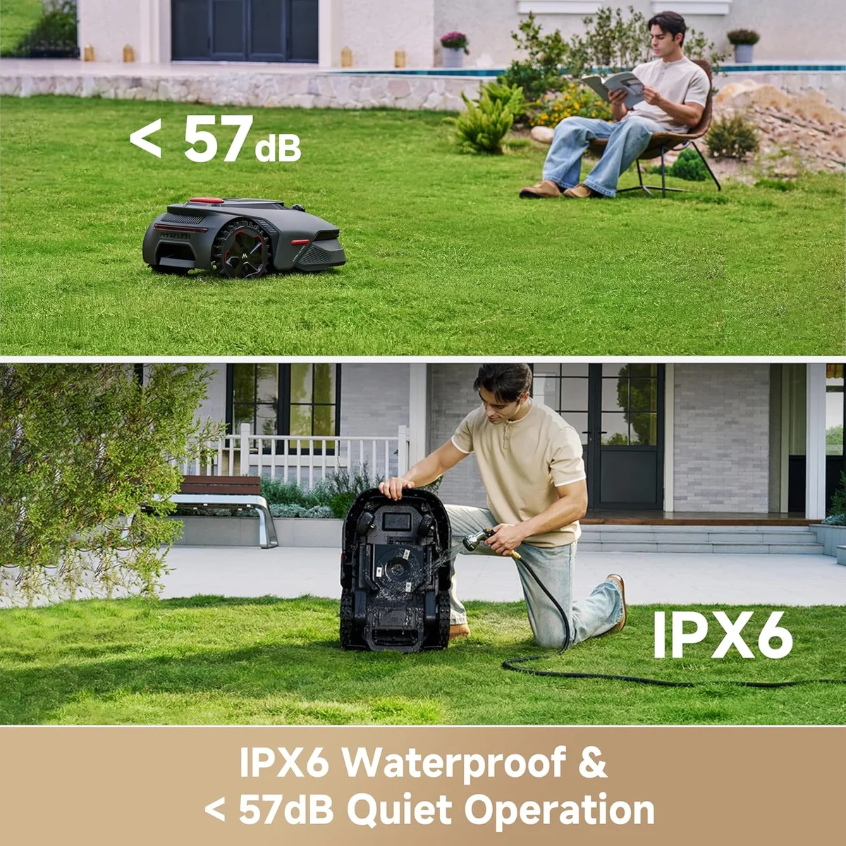 Mova LiDAX Ultra 1000 Robot Lawn Mower 360° 3D LiDAR, 45% Slope, Dual Maps - New image 19