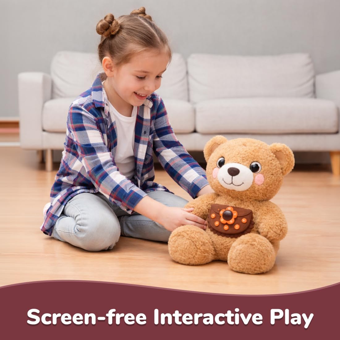 Shifu PlayShifu Guffy Smart Interactive Bear Toy 300+ Min Runtime App-Connected Guffy New image 3